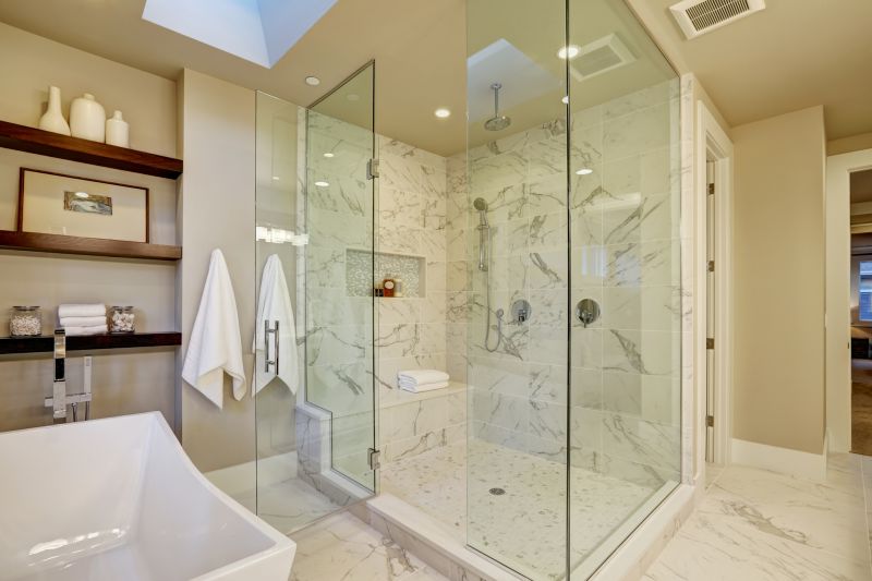 Spa-like Shower Areas